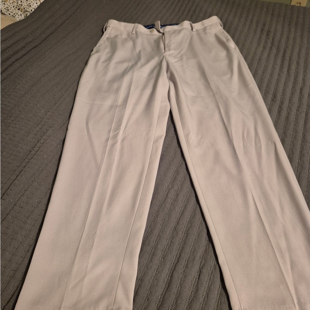 Saddlebred Men's Light Gray Dress Pants